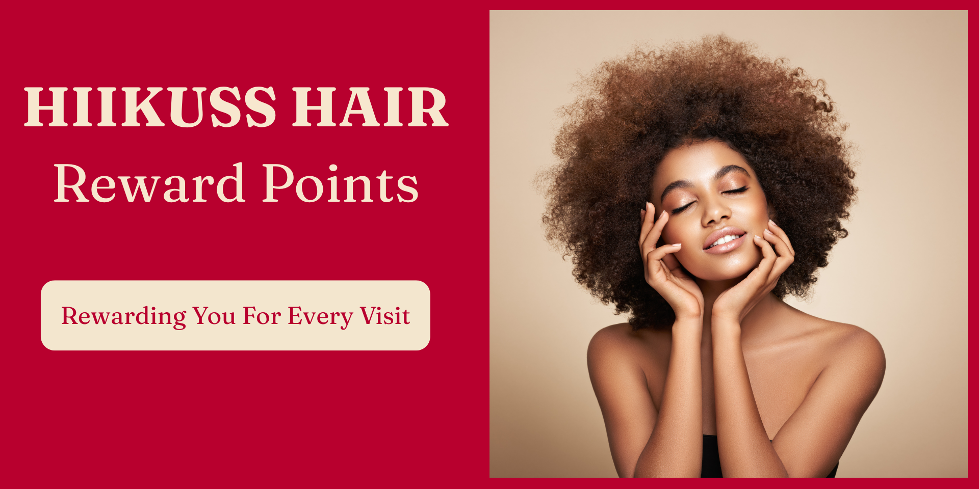 Rewards Points at Hiikuss Hair Salon, Camberwell