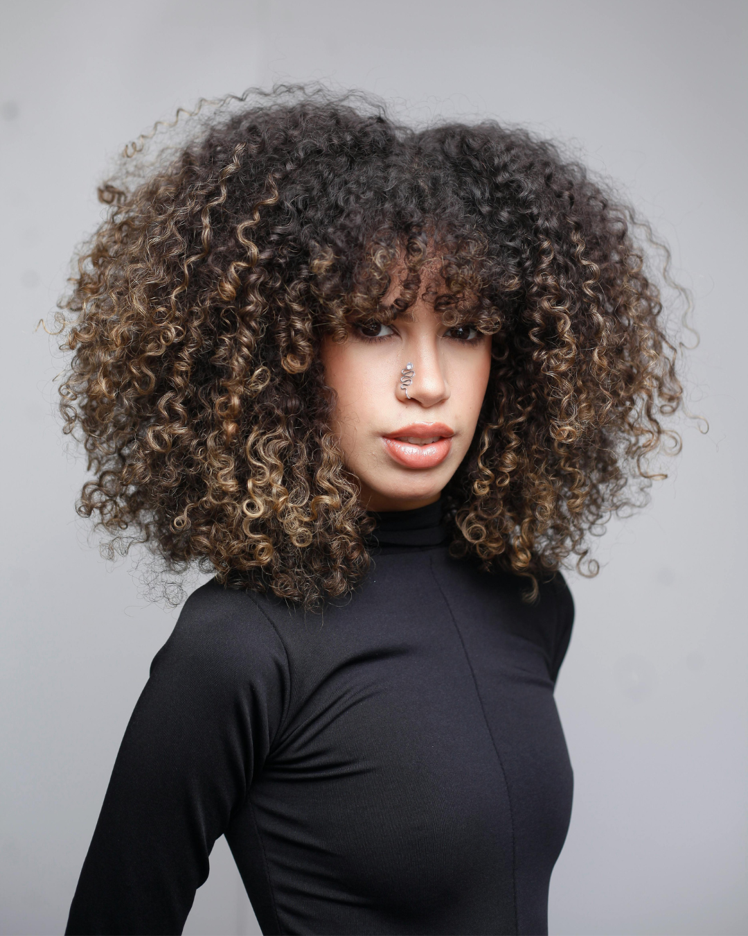 autumn healthy Afro hair